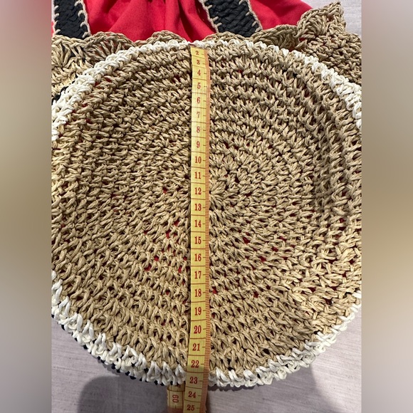 Max & Co BNWT raffia bucket  bag - Picture 4 of 11